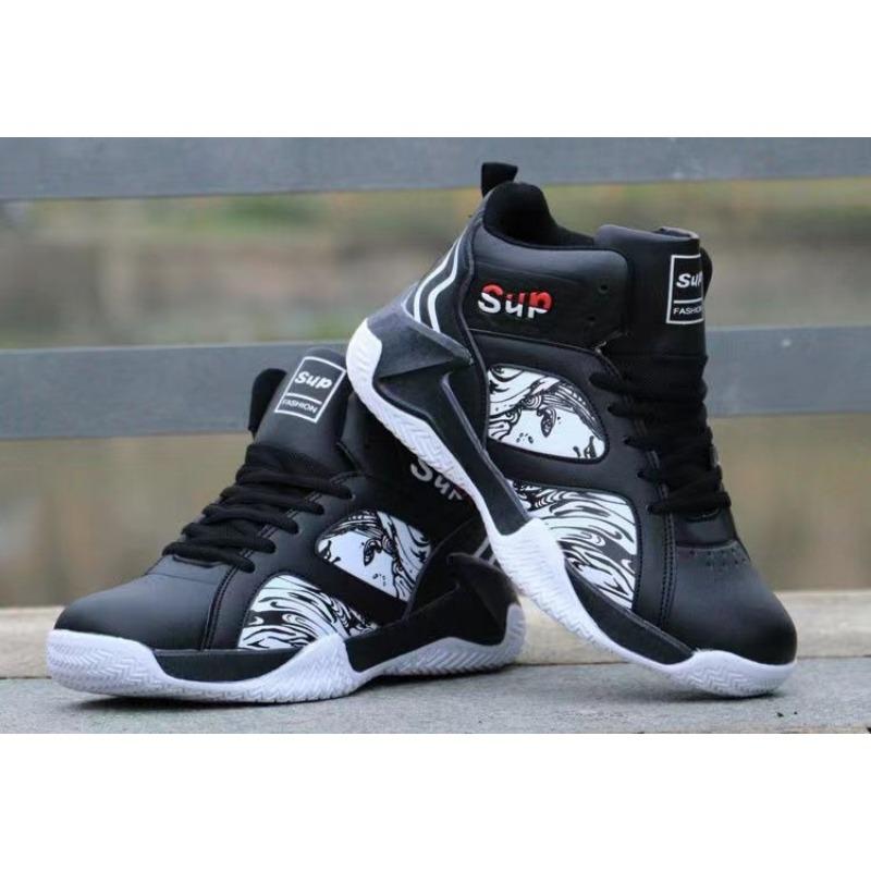 Mens Large Size Breathable Fashion Low Top Outdoor Casual Sports Basketball Shoes