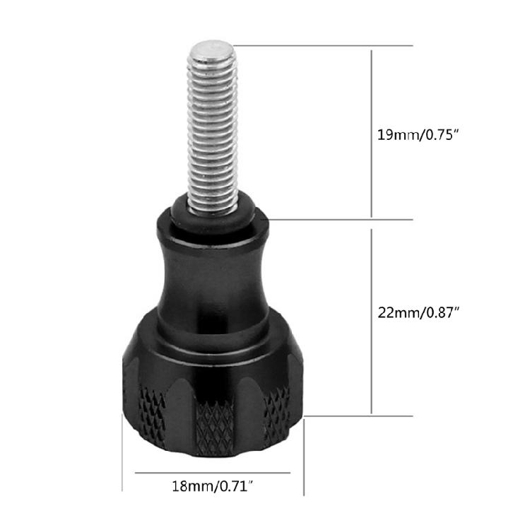 Aluminum Alloy Thumbscrews for   11 10 9 Xiaomi Yi 4K  DJI Osmo