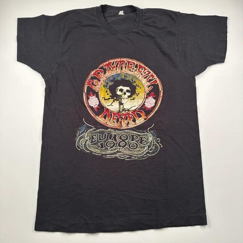 Vintage 1990 Grateful Dead Shirt Size S-4X Fans Gift Reprint Europe