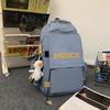 Schoolbag1011 new trendy cool large-capacity leisure travel bag junior high school student campus schoolbag couple fashion backpack