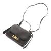 Used AUTHENTIC GIVENCHY 2WAY Eden Mini Shoulder Bag Black Leather