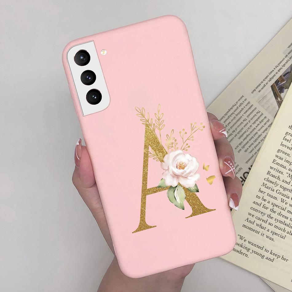 For Samsung S21 FE S21 Ultra Plus Case Slim Soft Cute Letters Cover For Samsung Galaxy S21 Plus 5G S21+ S 21 Ultra Phone Cases
