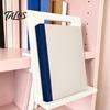 Clip-on Magazine Holder Book Display Rack for Bookshelf , No Drill Hollow Holder, Heavy Duty Plastic Showcase Home Office Library Floating Storage