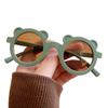 Kids Candy Color Round UV400 Sunglasses Baby Girls Children Outdoor Sunglasses Sun Protection G W1X0