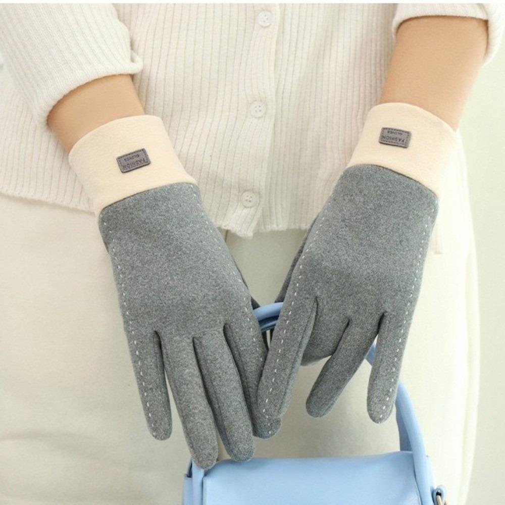 Touchable Screen Winter Gloves Warm Skiing Gloves New Windproof Cold Proof Gloves  Women