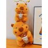 Adorable Q Version Capybara Plush Toy For Cozy Comforting Cuddle Pillow