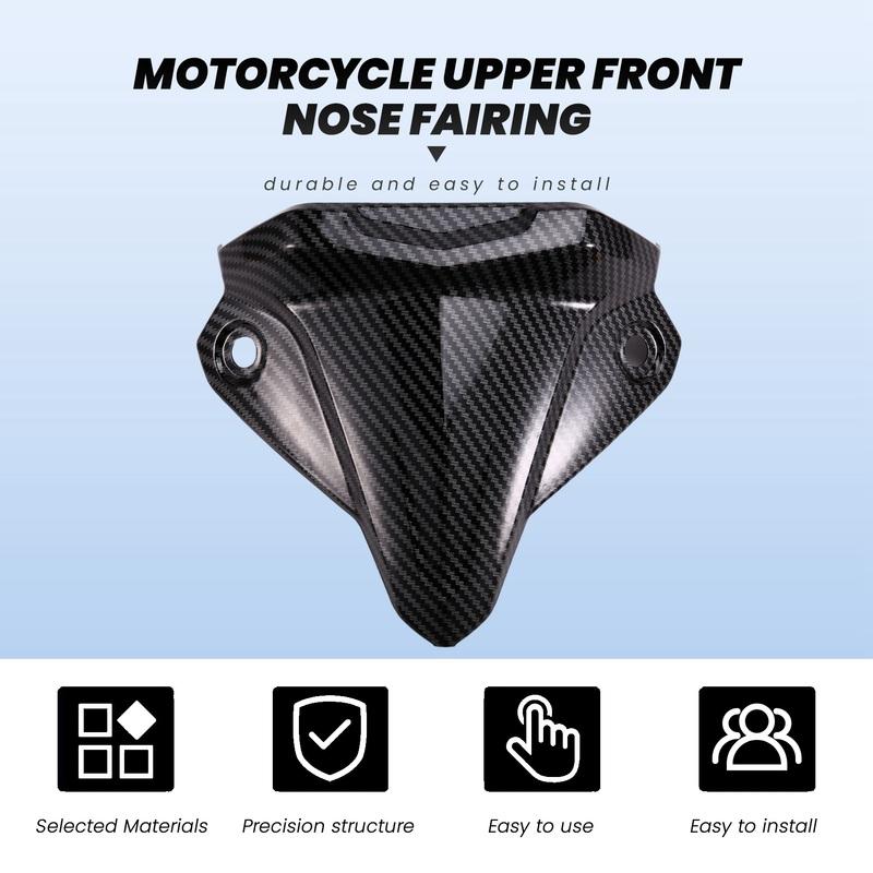 L10A Motorcycle Upper Front Nose Fairing Cover Cowl Panel For Yamaha MT-03 MT03 FZ03 - Windshield Motor Deflector
