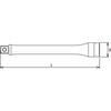 Yamashita Industrial Research Institute Koken Z-EAL 3/8" (9.5mm) Square End Extension Bar, 75mm Length, 3760Z-75