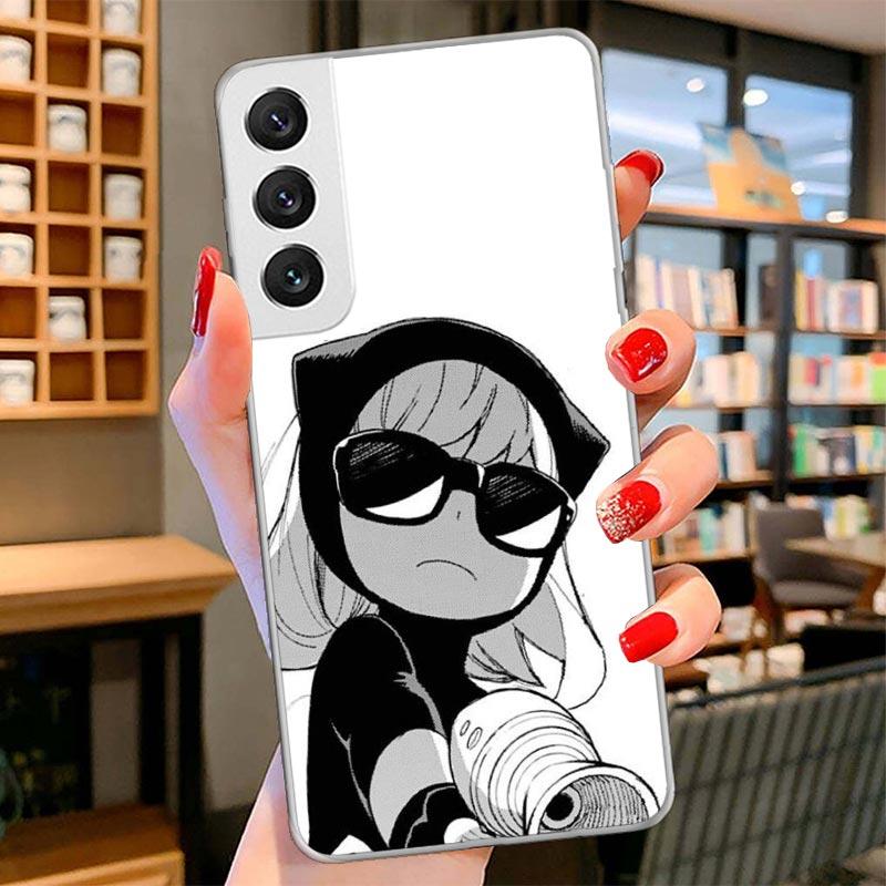 Spy Family Anya Cute Cover Phone Case For Samsung Galaxy S26 S25 Edge S24 Ultra S23 S22 Plus S21 S20 FE Soft Fundas Shell Galaxy