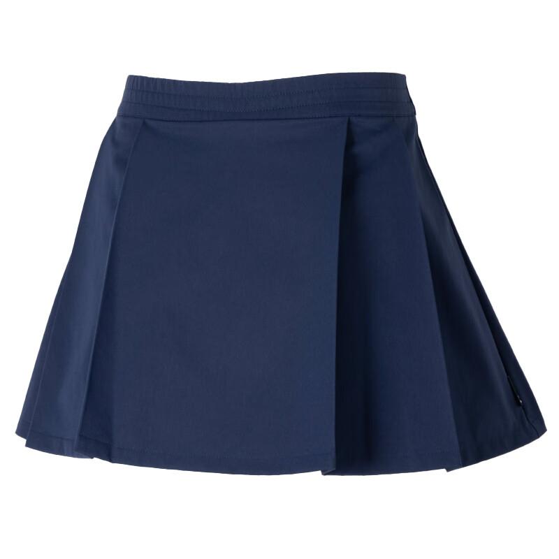 Puma Ss24 Solid Color Breathable Sports Fashion Versatile Casual Skirt Women Skirts Blue 630945-14