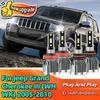 2/4Pcs LED Light Canbus Car Headlight For GRAND CHEROKEE III WH WK 2005 2006 2007 2008 2009 2010 Auto Bulbs 6000K