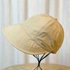 Solid Color Fisherman Hat Sunscreen Canvas Basin Hat Fashion Bucket Hat Outdoor
