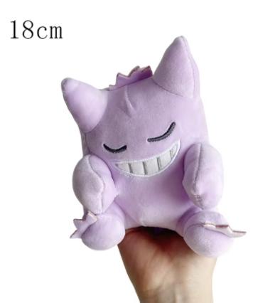 Cute Pikachu Plush Toy Charmander Squirtle Bulbasaur Stuffed Doll Eevee Scorbunny Gengar Snorlax Christmas Gifts