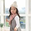 Écharpe chaude pour enfants, écharpe tricotée douce, cache-cou à la mode, pour bébés garçons et filles