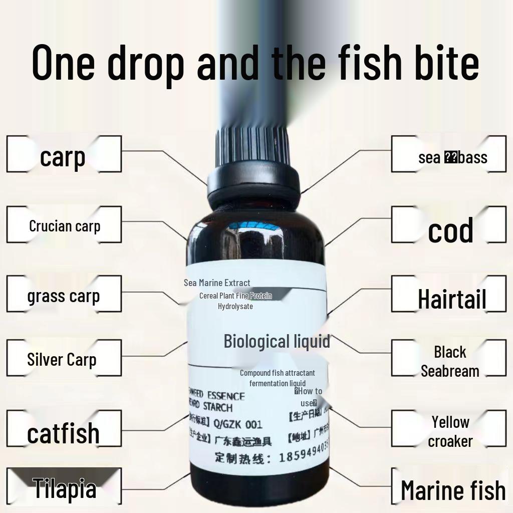 Biological Liquid Carp Attractant for Bait and Nesting