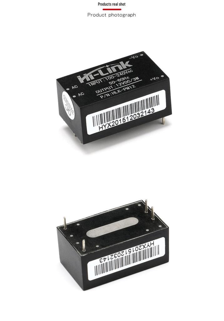 AC-DC Isolated Power Module 220V To 3.3/5/12V - HLK-PM1/3/12 Step-Down Module.