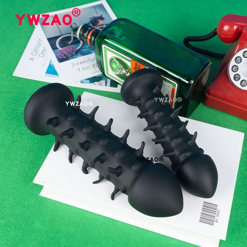 YWZAO Analplug Flüssigsilikon Geformt G77