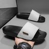 Men's High-End Solid Color Summer Beach Sandals with One Strap (2025)