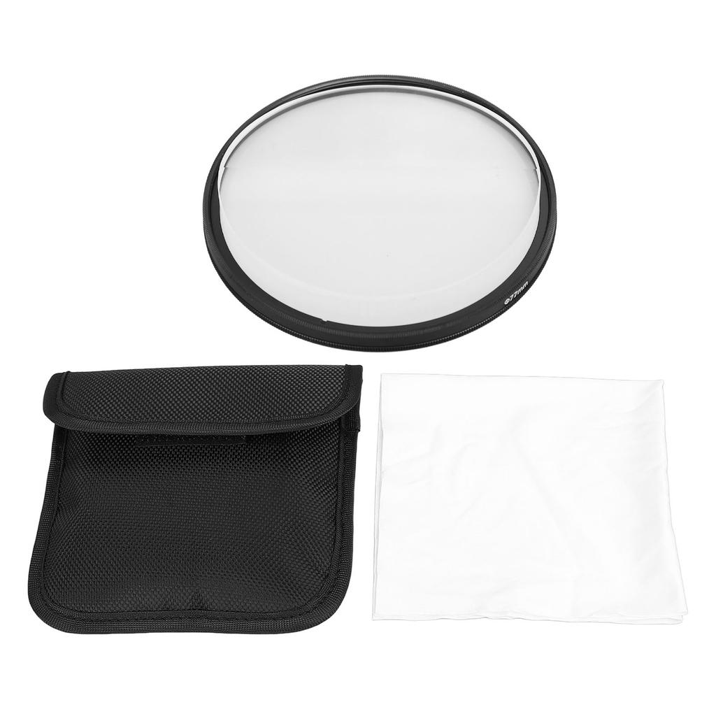 Fotografischer Geistereffektfilter MRC-Beschichtung Wasser Ölfest Doppelseitiger Fraktal-Prismenfilter für