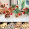 2m Christmas Pine Cone Led String Light Battery Xmas Tree Garland Decors Lamp