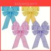 Large Colorful Spring Flower Wreath With Elegant Bow For Home And Event Decoration