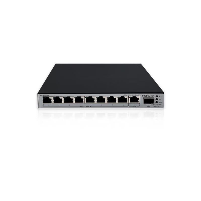

H3C US210-P 9-Port PoE+ Gigabit Switch