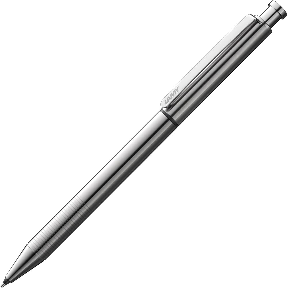 LAMY ST SILVER TWIN PENS - 2 in 1 multi-function pen with twist-on ballpoint and mechanical penci...