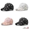 Lace Hat Fashionable Embroidered Flower Baseball Hat Cotton Material