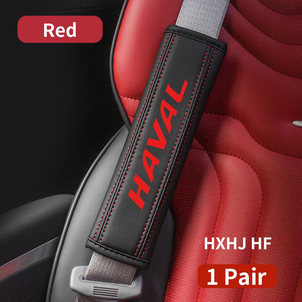 Luminous Night Seatbelt Shoulder Protector Cover Carbon Fiber Safety Belt Shoulder Padding Cushion For Haval Car Accessories