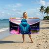 France Jul Rapper Towel Soft Pool Gift For Travel Gym Shower Camping Quick Dry Sports Beach Towel