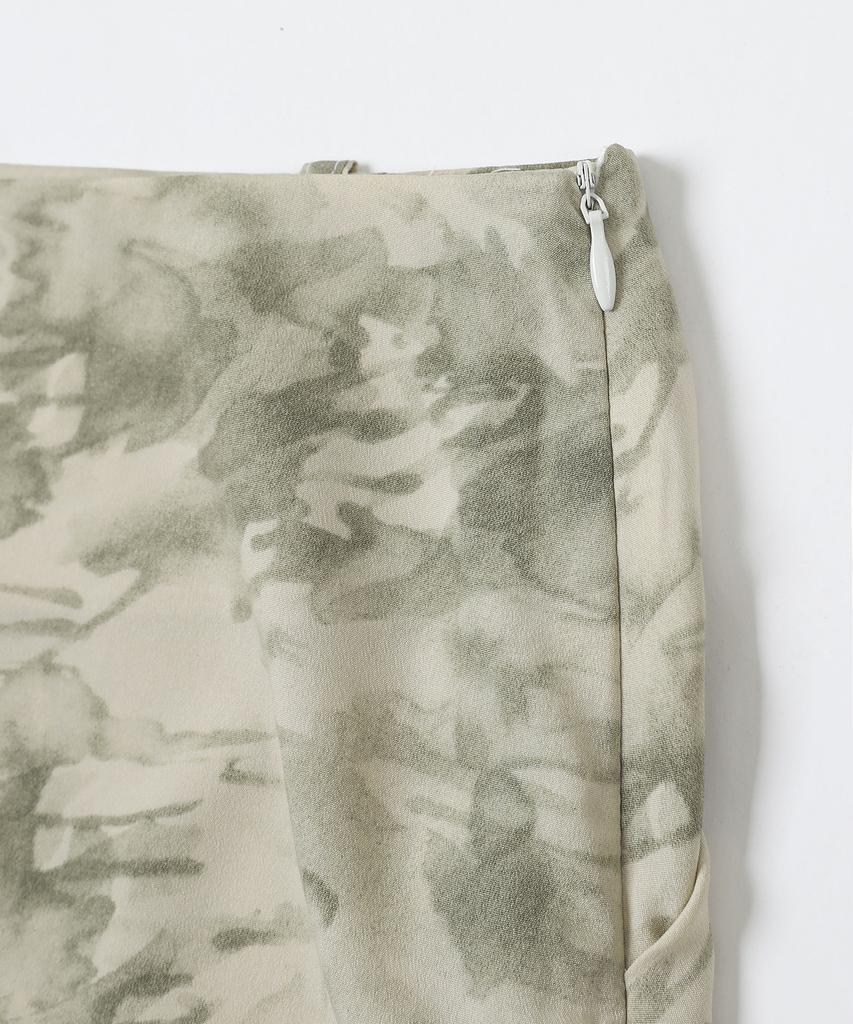 Catharsis Pattern Medium Skirt Olive One Size