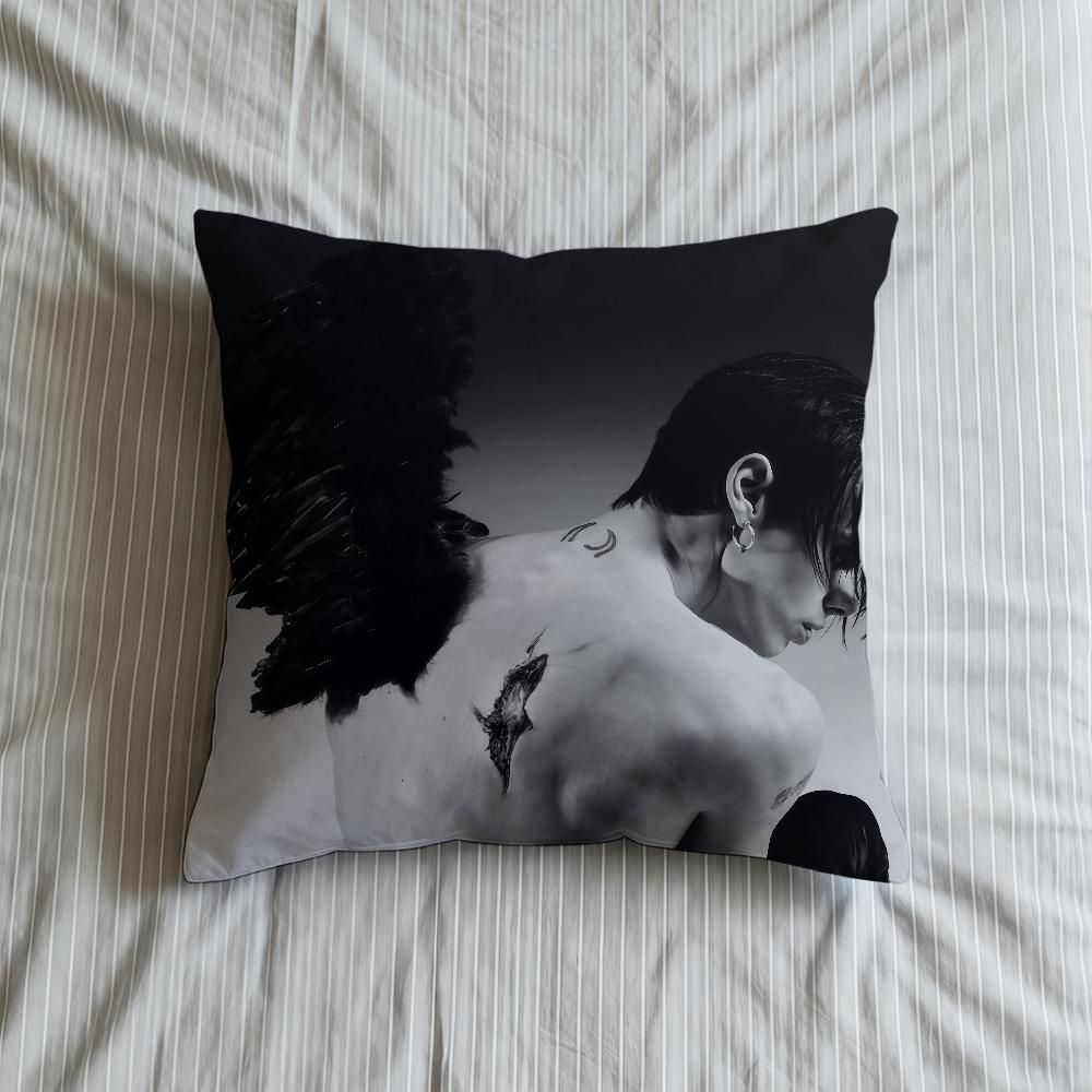 Cushion Cover Soft English Y-YUNGBLUDS-ES Case Sofa Living Room Home Comfortable Singer Office Decor Protective Pillow Idols