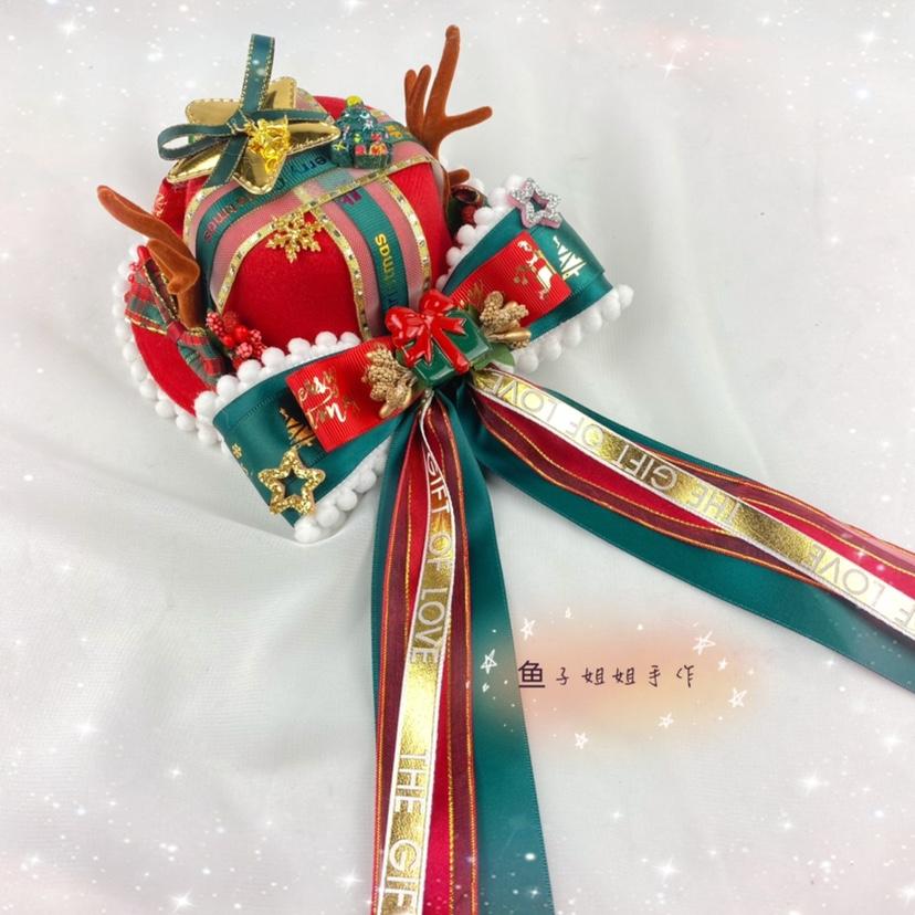Christmas Headgear New Lolita Hairpin Lolita Headdress Top Hat Children's Adult Hair Accessories