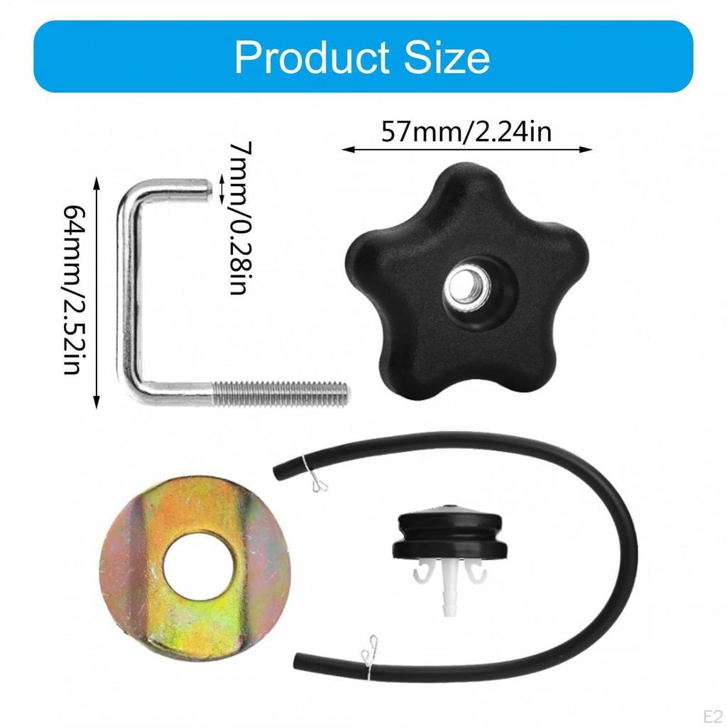 Snow Blower Handle Knob and Lock Bolt Screw Kit 136-7130 Repair Control Assembly Easy To