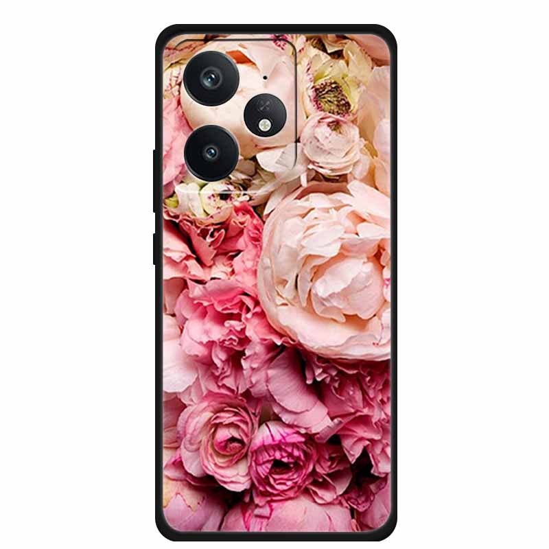 For Realme Neo 7 5G Phone Case Black Silicone Soft Back Cover For Realme Neo7 x Neo 7x Neo7x Neo 7 SE Neo7 SE Case Coque Funda