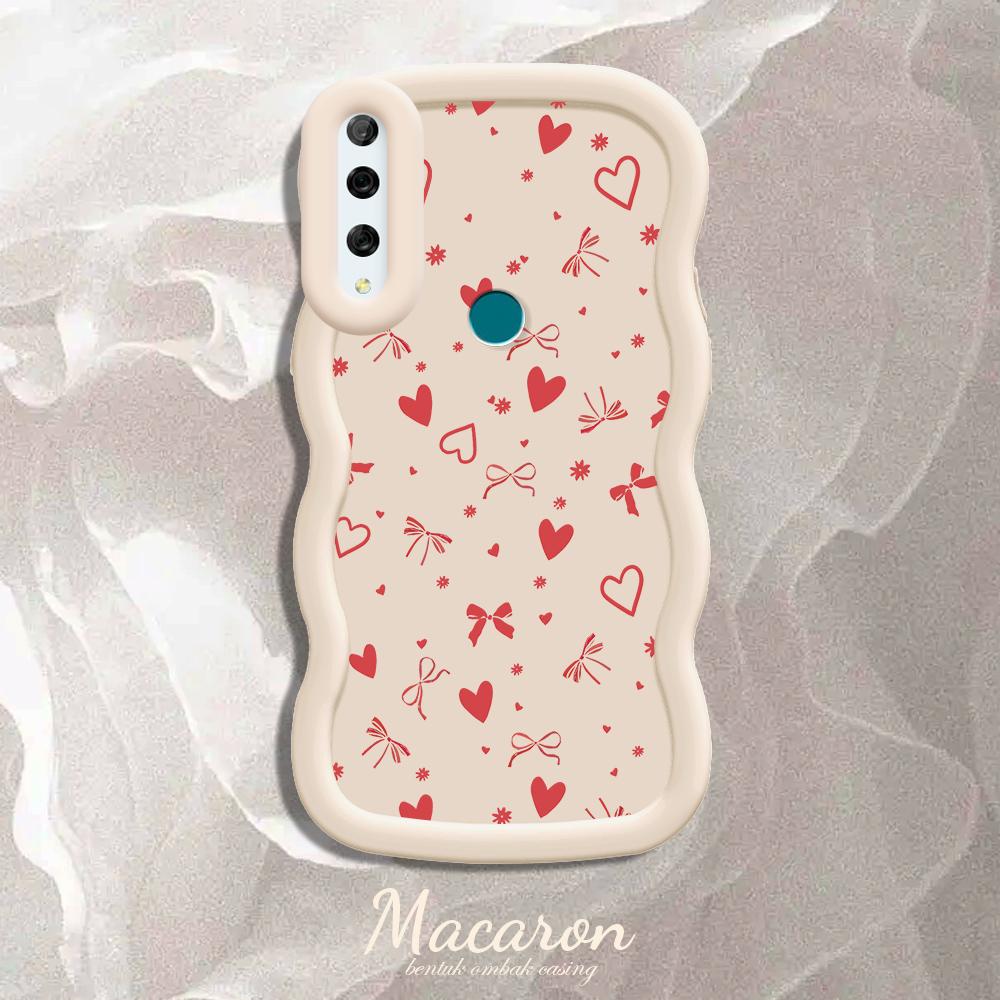 

Окрашенный узор Big Wave Edge Мягкий силиконовый материал Macaron чехол для телефона противоударный защитный резиновый чехол для iPhone Huawei Honor Infinix Tecno Tecno Spark Go 2020 белый