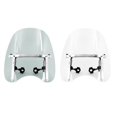 Unique Motorcycle Wind Protectors Windscreen Spoiler Retro Inspired High Durability for Outdoor Enthusiasts Bike Lovers
