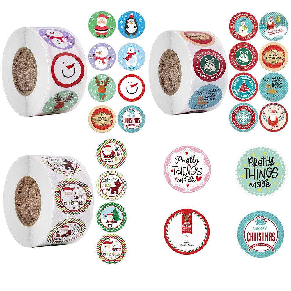 Envelope Packaging Baking Sign Adhesive Label Seal Sticker Christmas Stickers Pretty Things Inside