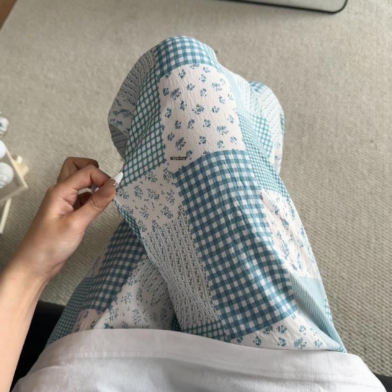 

Summer Cartoon Cotton Pajama Pants: Loose, Comfortable, and Suitable for Home or Outdoors M-L