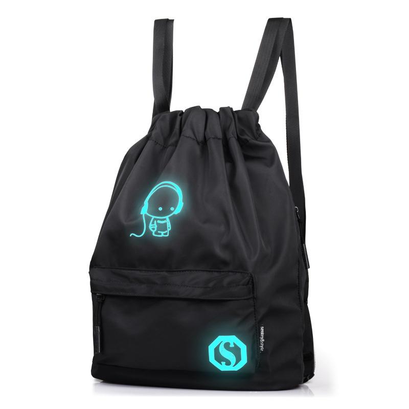 Lightweight Waterproof Drawstring Travel Sport Nylon Backpack With Spacious Design And Stylish Features