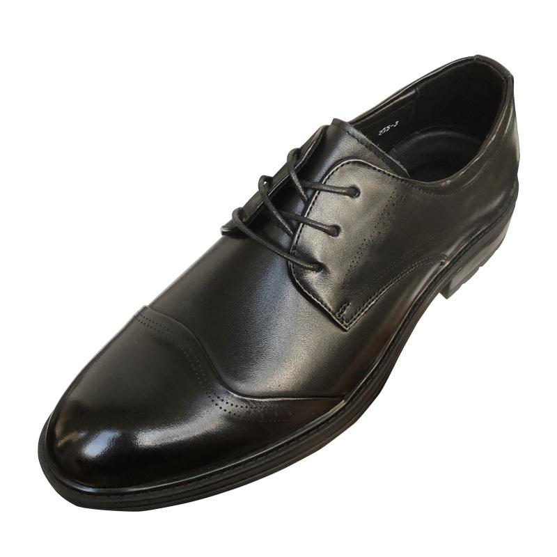 Soft Sole Soft Leather Shoes Men'S Business Dress Leather Breathable Casual Work Shoes Groom Wedding Men'S Shoes Men'S Leather Shoes