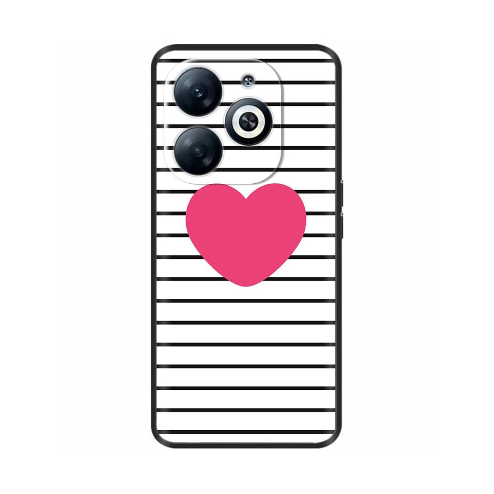 For Infinix Smart 8 Case Cover Funda Black Soft Silicone TPU Protective Phone Case For infinix Smart 8 Smart8 X6525 Bumper Coque