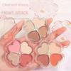 Lucky Clover Eyeshadow Palette Four Colours Eyeshadow Not Easy To Take Off Pure Lust Ambient Matte