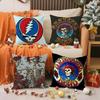 G-Grateful Dead Singer Pillow Case Silky Elegant Comfort Sofa Bed Invisible Zipper
