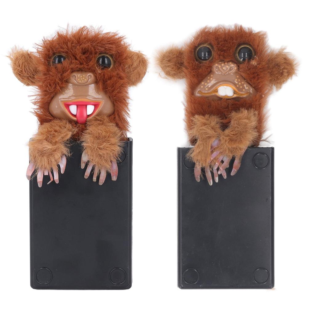 Surprise Prank Monkey Toy Realistic Funny Strengthen Relationships Pop Up Prankster Monkey Plush Dol