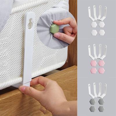 4Pcs Modern Non-slip Bed Sheet Clip Invisible Anti-run Bed Sheet Buckle Bed Sheet Fixing Clip Quilt Fixing Tool