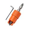 High Strength Alloy Steel Screw Retaining Bit Spring Load Screw Setter 6.35mm Handle For Precise Drilling DIY Projects