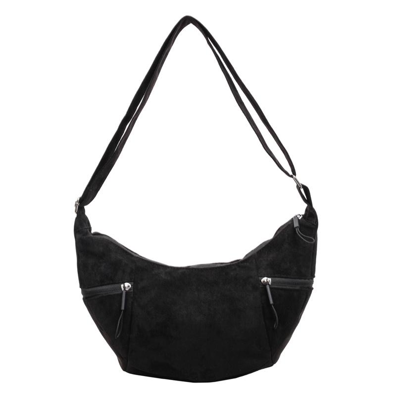 

Сумка на плечо большой вместимости, сумка-кроссбоди для поездок чёрный