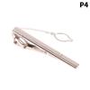 1Pc Silver Color Necktie Pin Tie Clip For Men Wedding Necktie Tie Clasp Clip