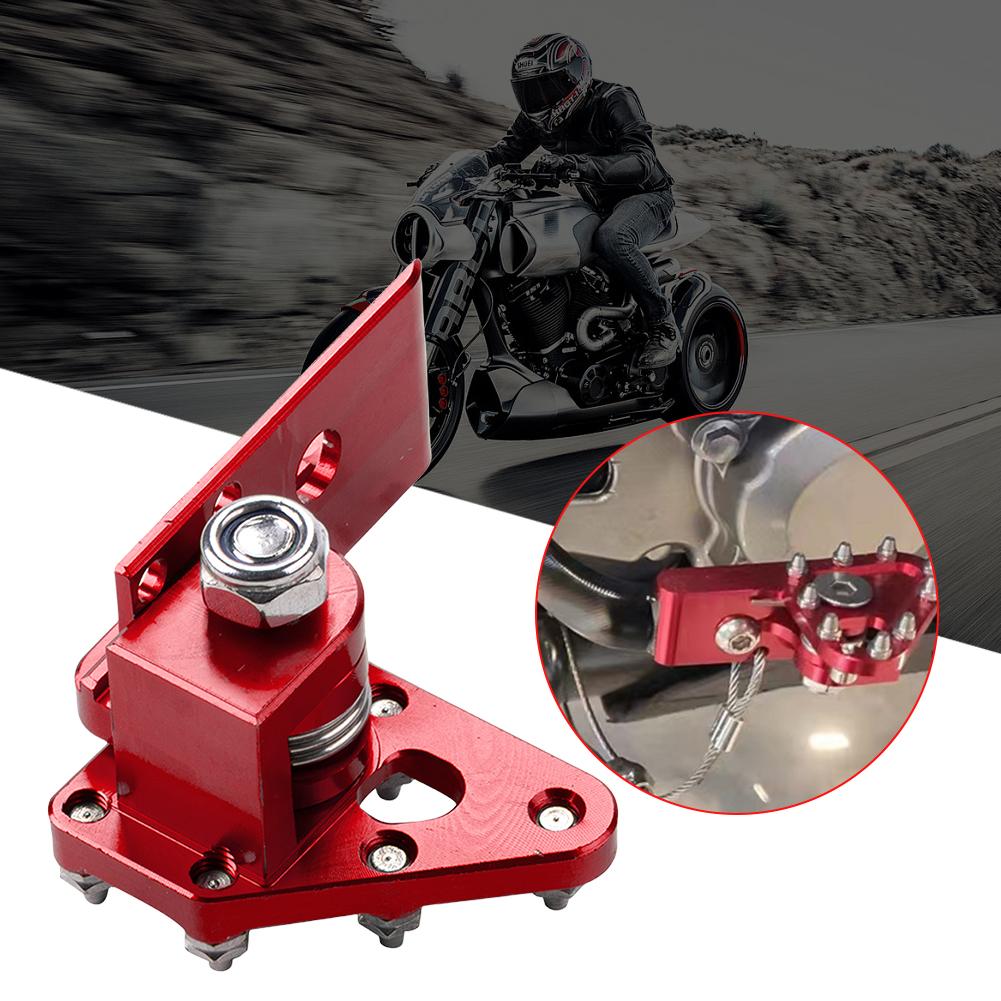 1 ks Motokrosový univerzální CNC hliníkový zadní brzdový pedál s krokem pro Yamaha Suzuki CRF KLX 125-530cc univerzální díly